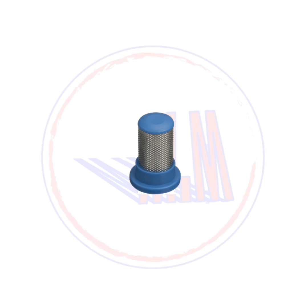 FILTRINO A CILINDRO Ø15 BLU 50 MESH