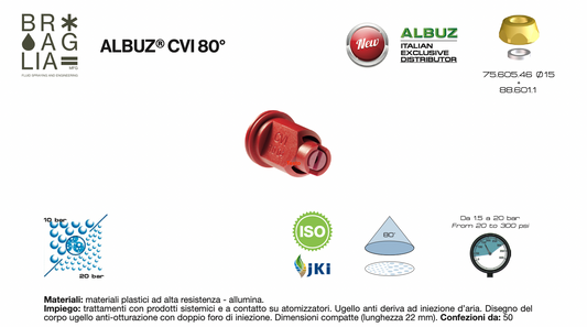 UGELLO ALBUZ - CVI 80°