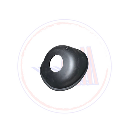 CONTROCUFFIA Ø200 H150 Ø150 OBLIQUA NERA
