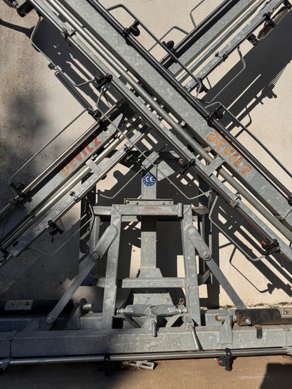 BARRA IDRAULICA 12 MT TOSELLO DEVIL P2 - SUPER OCCASIONE