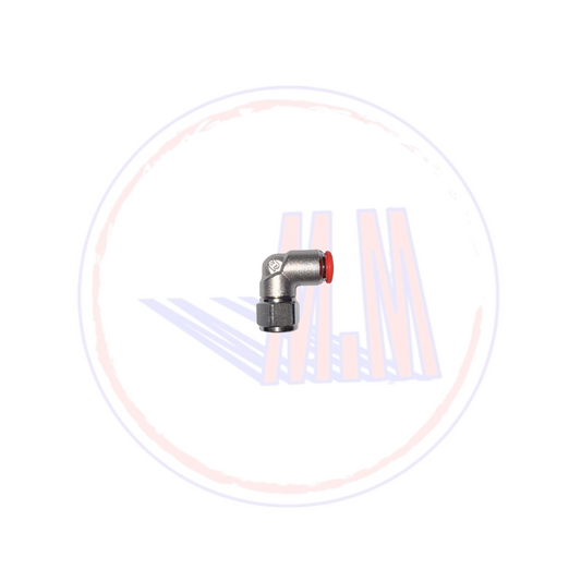 RACCORDO A L GIREVOLE F 6X8-1/4" RAP.