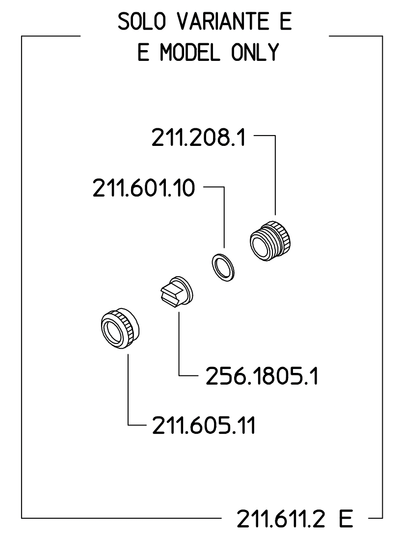 GHIERA Ø20 G 3/8F